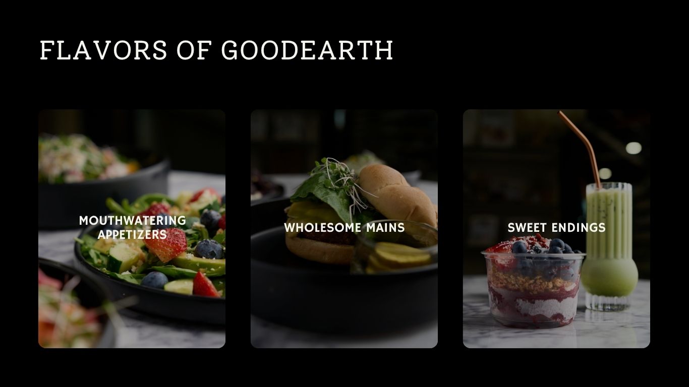 A nourishing GoodEarth plate