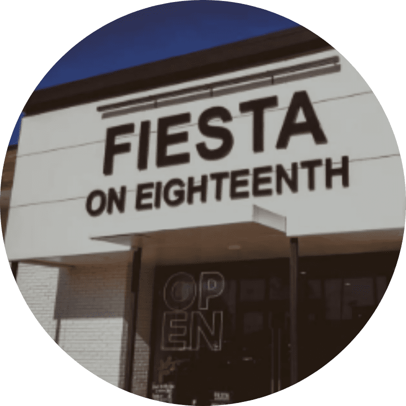 The Fiesta on Eighteenth storefront in Monroe, Louisiana